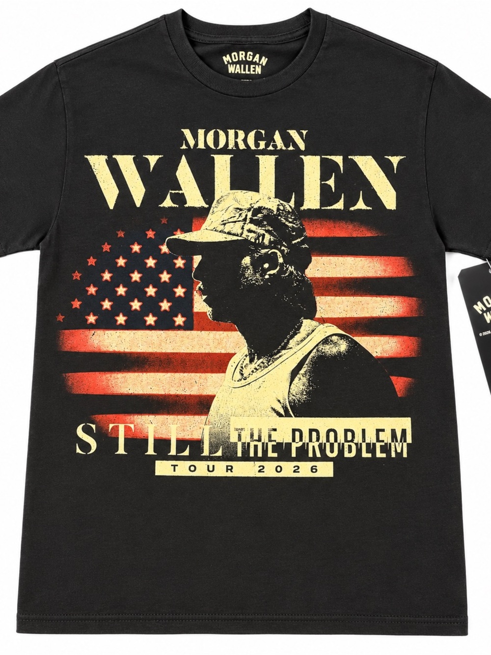 Morgan Wallen Still the Problem Tour 2026 Graphic T-Shirt NWT Size Small